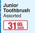 Oral-B Junior Toothbrush Assorted-Each
