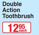 Colgate Double Action Toothbrush-Each