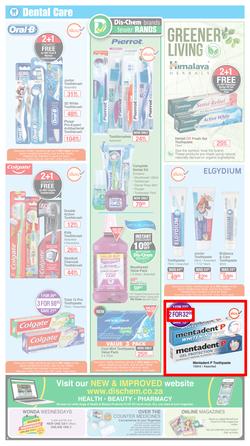 Dis-Chem : Spring Specials (21 August - 13 September 2020), page 4