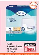 Tena Proskin Pants 10 Normal 10 Large-Per Pack