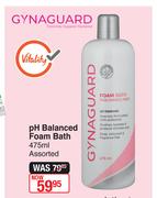 Gynaguard PH Balanced Foam Bath Assorted