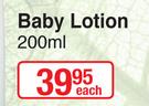 Himalaya Baby Lotion-200ml Each