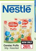 Nestle Cerelac Puffs Assorted-50g Each