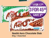 Nestle Aero Chocolate Slab Assorted-85g Each