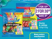 Mister Sweets Gums & Jellies-2 x 100g/125g