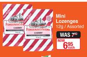 Fisherman's Friend Mini Lozenges Assorted-12g Each
