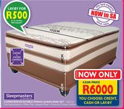 Sleepmasters 152cm Connoisseur Double Spring Queen Base Set