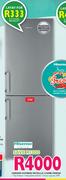 Hisense 230ltr H299BME Metallic Combi Fridge