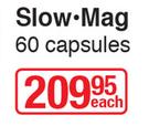 Slow Mag 60 Capsules-Each
