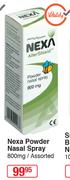 Nexa Powder Nasal Spray Assorted 800 mg