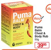 Puma Balm Chest & Cody Rub-50g
