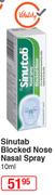 Sinutab Blocked Nose Nasal Spray-10ml