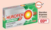 Nurofen Express 24 Tablets