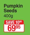 Lifestyle Food Pumpkin Seeds-400g