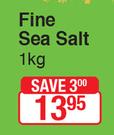 Lifestyle Food Fine Sea Salt-1Kg