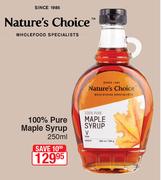 100% Pure Maple Syrup-250ml