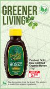 Zambezi Gold Raw Certified Organic Honey-375g