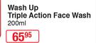 Young Solution Wash Up Triple Action Face Wash-200ml