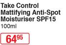 Young Solution Take Control Mattifying AntiSpot Moist SPF15-100ml