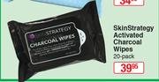 Skin Strategy Activated Charcoal Wipes 20 Pack