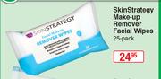 Skin Strategy Make-Up Remover Facial Wipes 25 Pack
