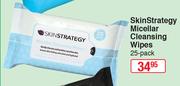 Skin Strategy Micellar Cleansing Wipes 25 Pack