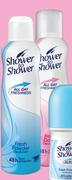 Shower To Shower Deodorant Body Spray-150ml Each