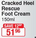 Vaseline Cracked Heel Rescue Foot Cream-150ml