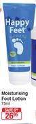 Happy Feet Moisturising Foot Lotion-75ml