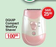 DQUIP Compact Wet/Dry Shaver