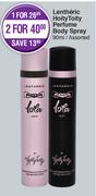 Lentheric Hoity Toity Perfume Body Spray-90ml Each
