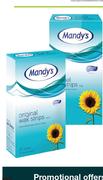 Mandy's Original Legs Wax Strips-20 Pack