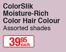 Revlon Color Silk Moisture Rich Color Hair Colour Assorted Shades-Each