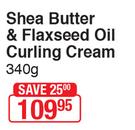 African Pride Moisture Miracle Shea Butter & Flaxseed Oil Curling Cream-340g