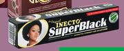 Inecto Super Black Permanent Hair Colour Creme-28ml