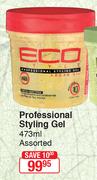 Eco Professional Styling Gel Assorted-473ml