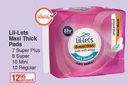 Lil-Lets Maxi Thick Pads-Per Pack