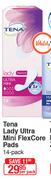 Tena Lady Ultra Mini Flex Core Pads 14 Pack-Per Pack