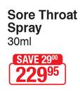 A.Vogel Sore Throat Spray-30ml