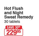 A.Vogel Hot Flush And Night Sweat Remedy-30 Tablets