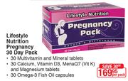 Lifestyle Nutrition Pregnancy (30 Day Pack)-Per Pack