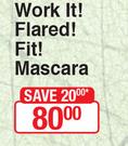 Physicians Formula Work It! Flared! Fit! Mascara