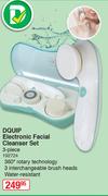 Dquip Electronic Facial Cleanser Set 3 Piece 192724