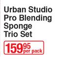 Urban Studio Pro Blending Sponge Trio Set-Per Pack