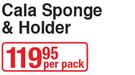 Cala Sponge & Holder-Per Pack