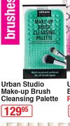 Urban Studio Make-Up Brush Cleansing Palette