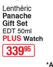Letheric Panache Gift Set (EDT 50ml Plus Watch)