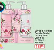 Baylis Harding Royale Garden Luxury Hand Care set-2x300ml Each