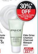 Payot Pate Grise Charbon Charcoal Masque-50ml