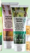 Nature's Nourishment Facial Scrub Or Facial Wash-125ml Each